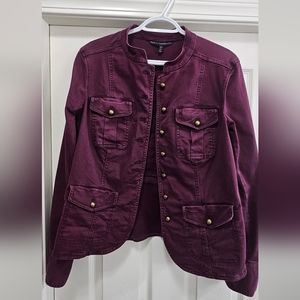 Women's Purple Jacket WHBM